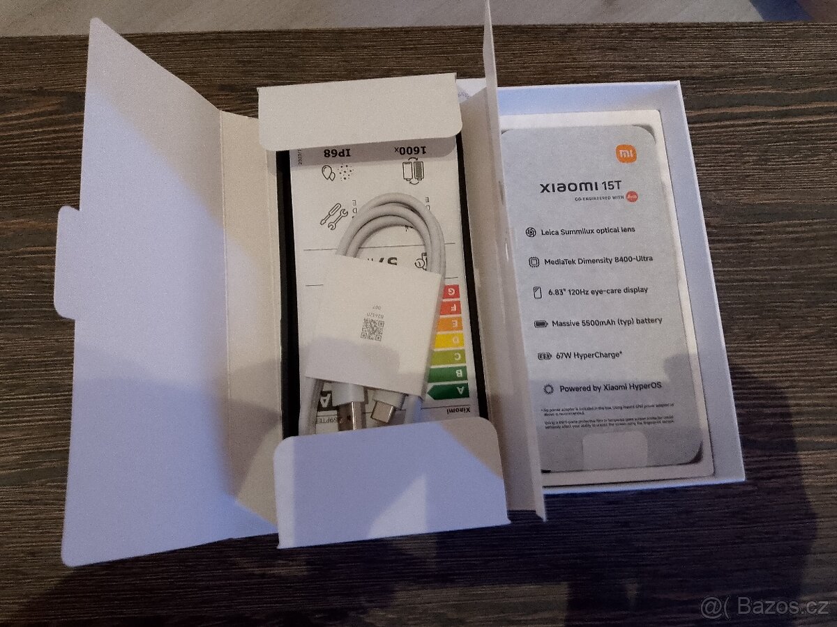 Nový Xiaomi 15T 12GB/256GB, černý - 2