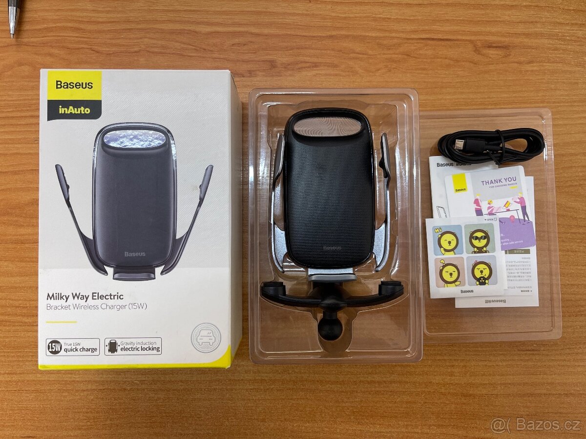 Držák na telefon do auta / nabíječka Baseus Milky Way El - 2