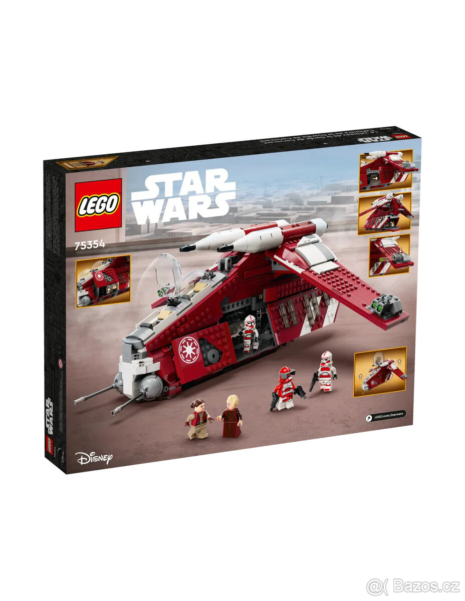 LEGO Star Wars 75354 Coruscantský dělový člun - 2