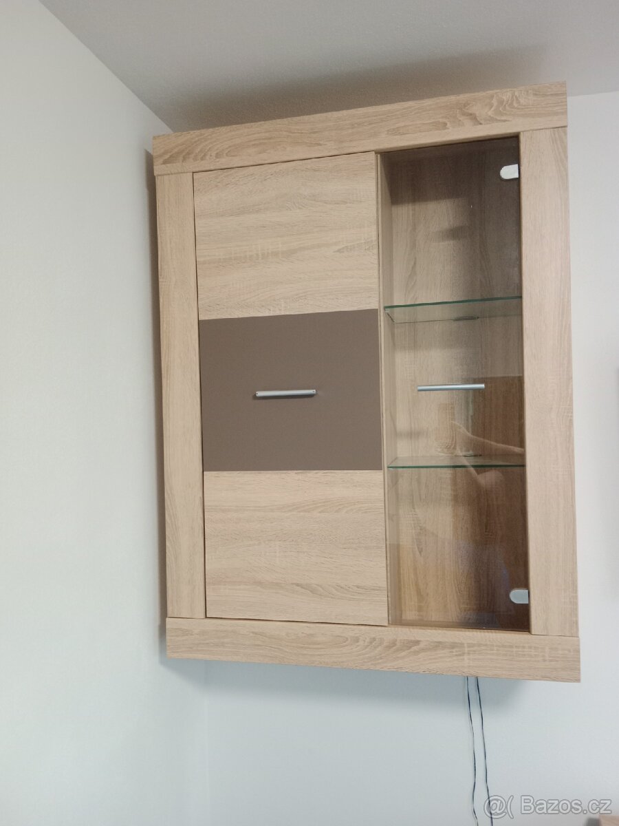 Nábytek do obývacího pokoje odstín dub sonoma - 2