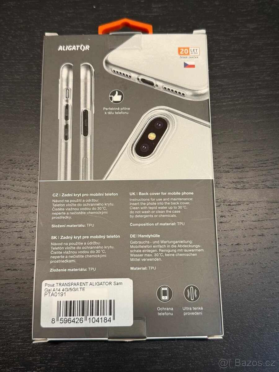Aligator Transparent pouzdro na Samsung Galaxy A14 4G/5G/LTE - 2