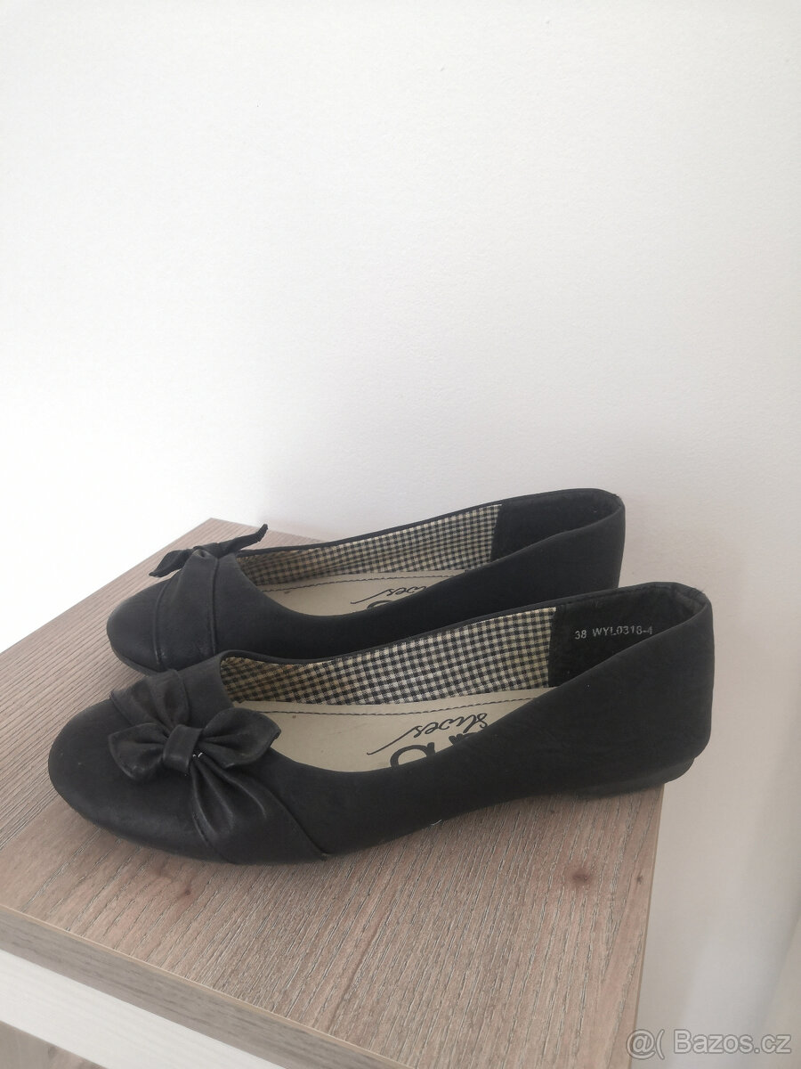 Elegantní balerínky s mašlí - 2