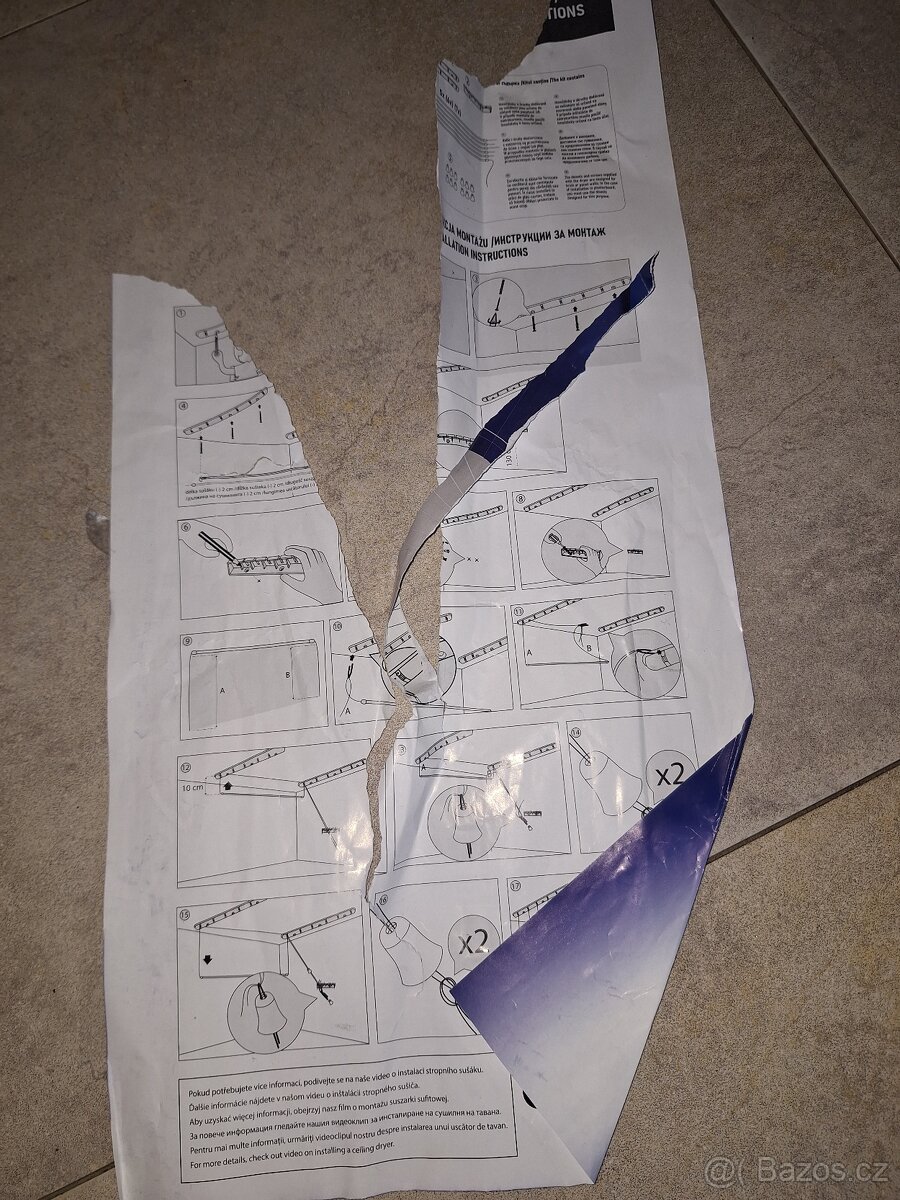 Stropni susak na pradlo - 2