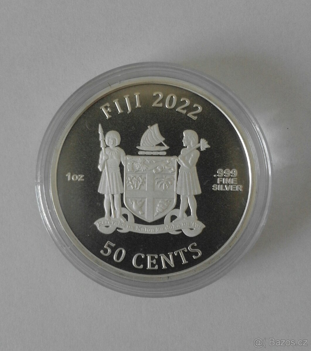 Stříbrná mince Jurský svět 2022 - 2