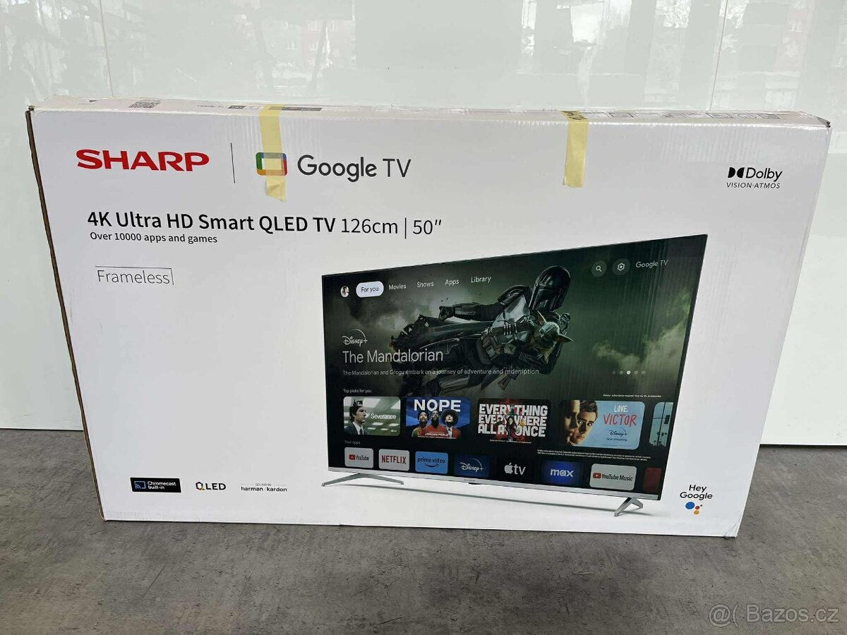 TV SHARP 50GP6265E QLED 4K - 2