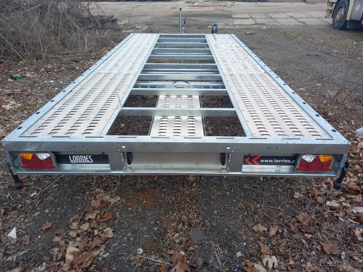 Přívěs na přepravu automobilů - 2