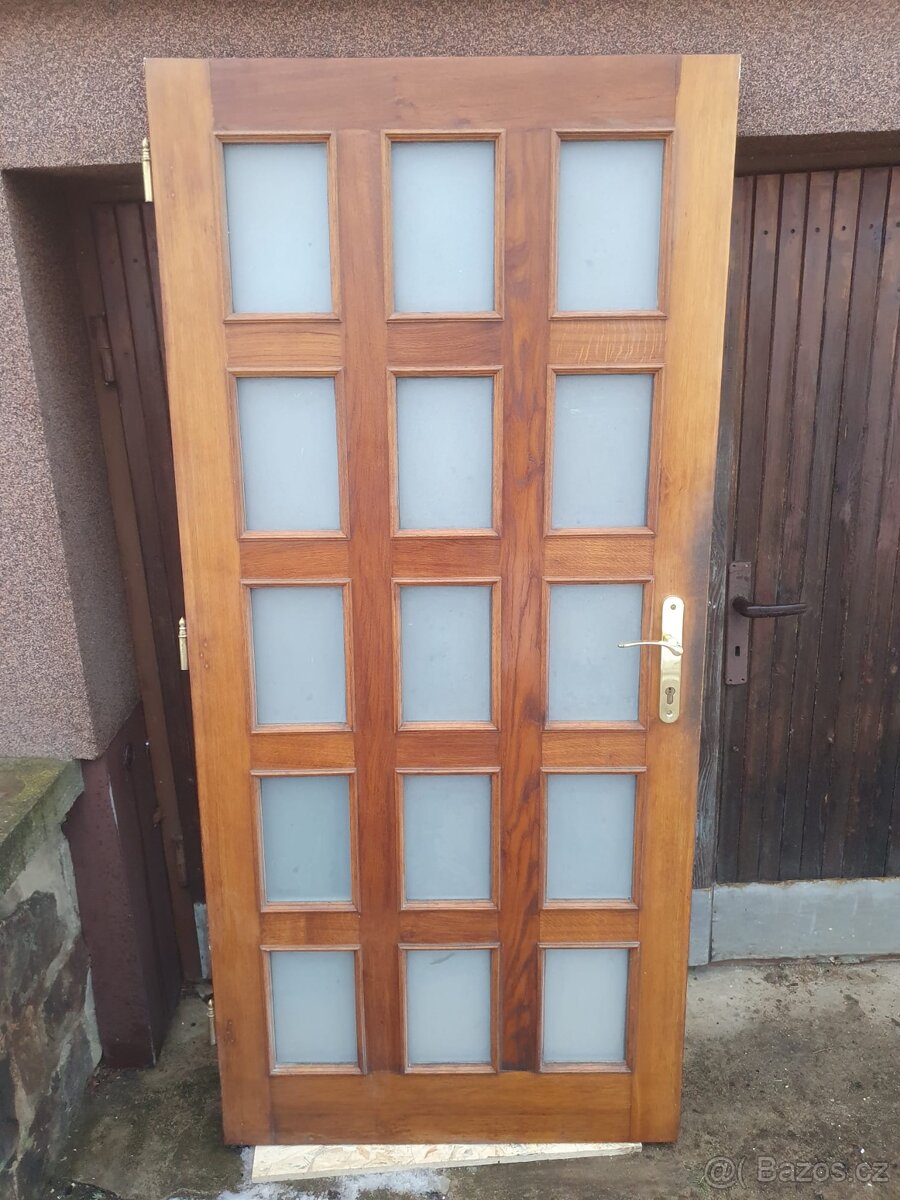 Dubové vchodové dveře - 2