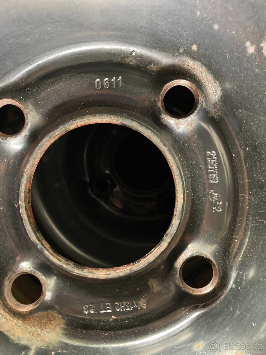 Disky + pneu z Peugeot 207SW - 2