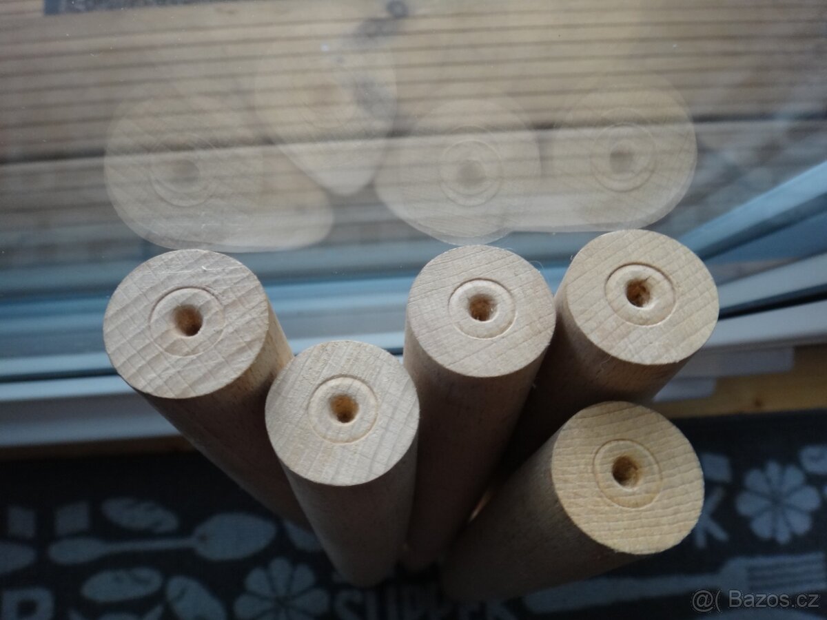 dřevěné nohy nábytkové - 2