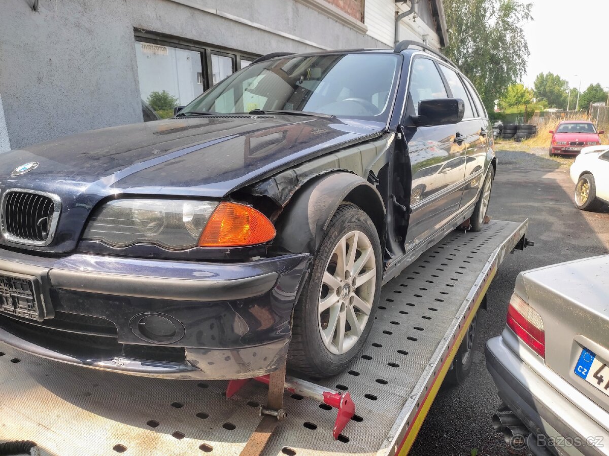 BMW E46 316i M43 77kw Touring náhradní díly - 2
