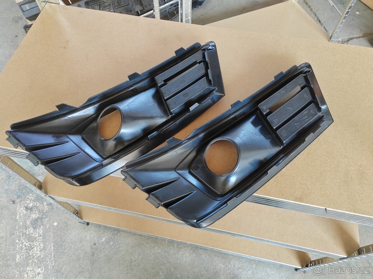 AUDI B9/ 8W A4 pravá mřížka předního nárazníku - 2