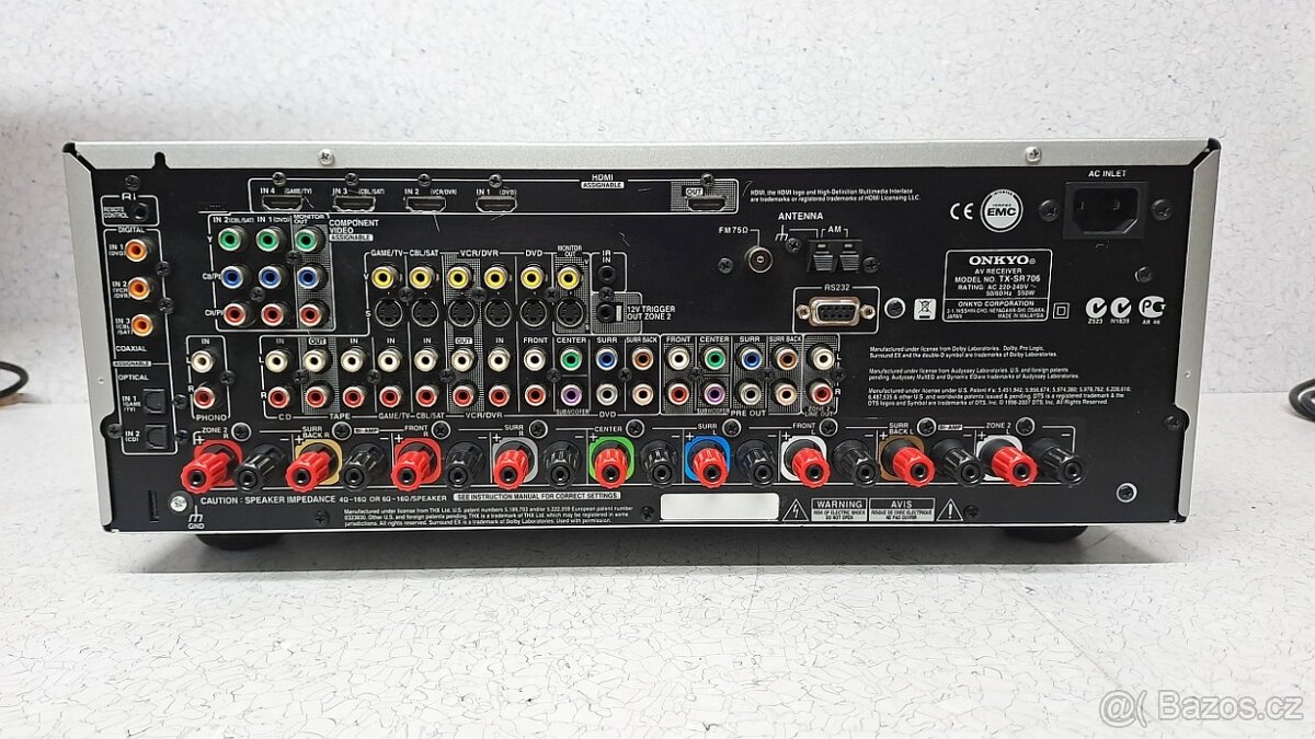 AV receiver Onkyo TX-SR706 - 2