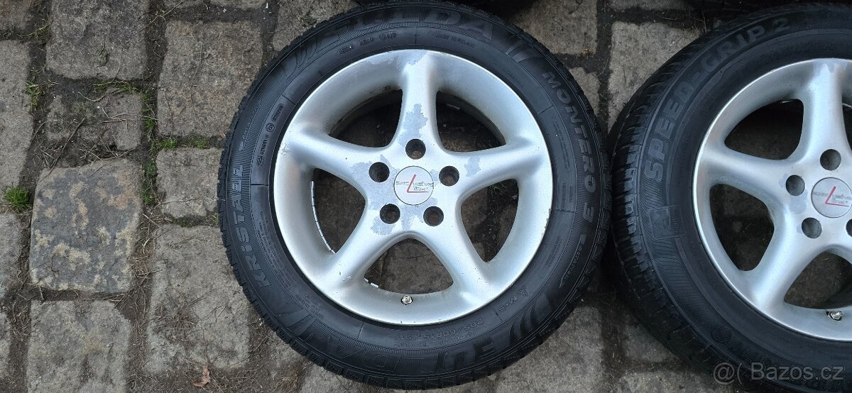 15" disky 5x112 + zimní 205/60/15 - pošlu - 2