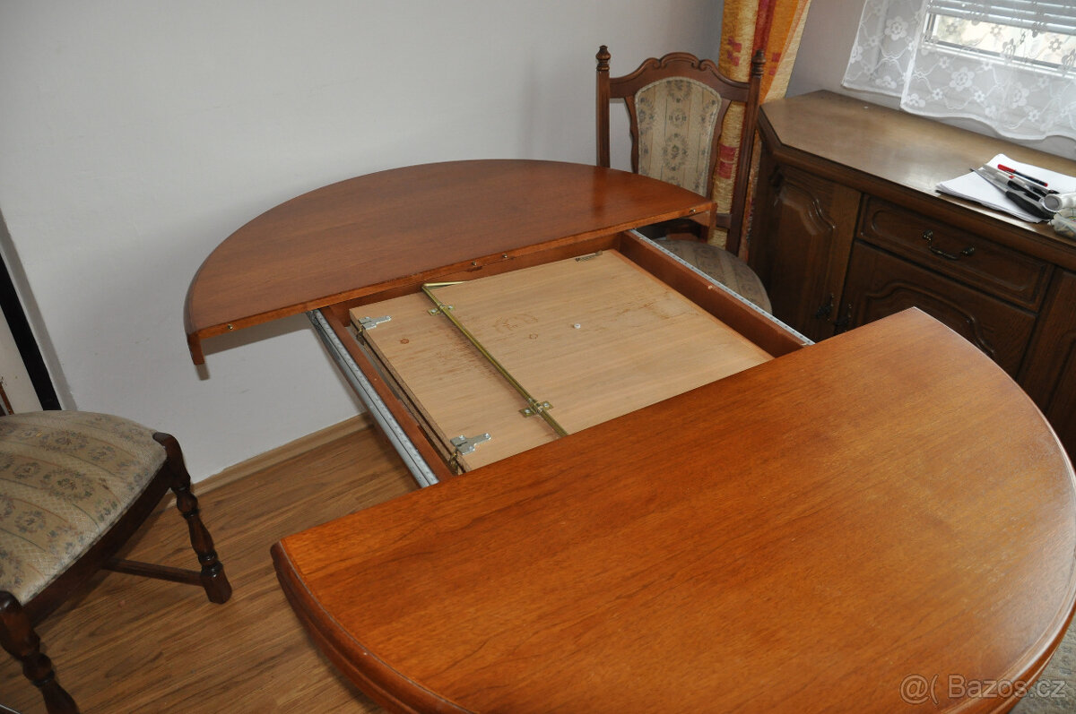 rustikální stůl a židle - 2