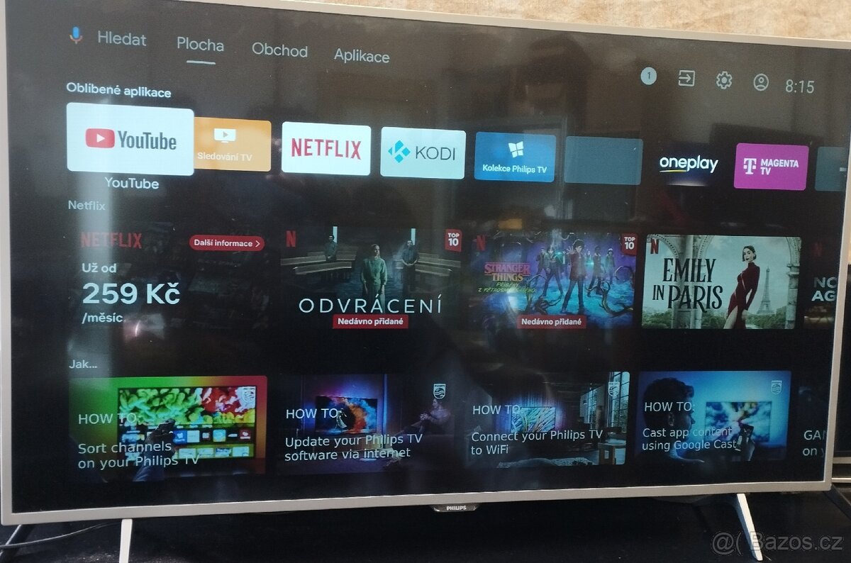 Smart Qled 4k UHD Android tv Philips 49" 128 cm - 2