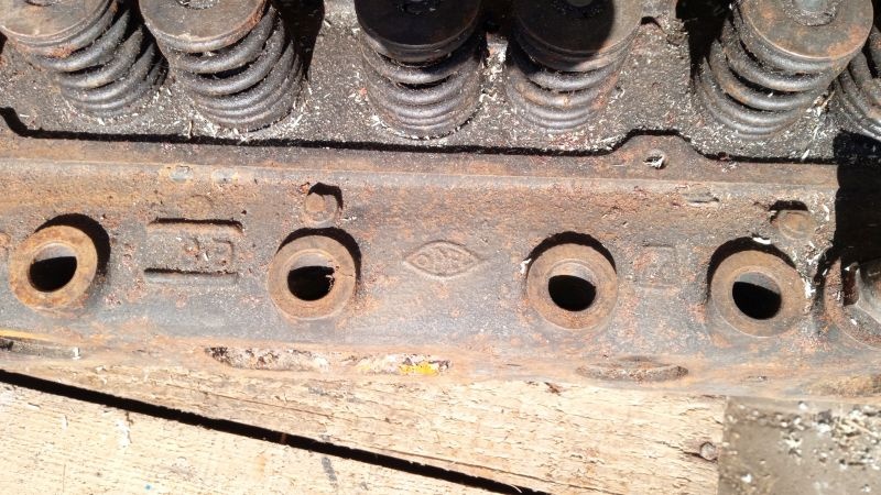 Opel Olympie? předválečný, hlava motoru - 2