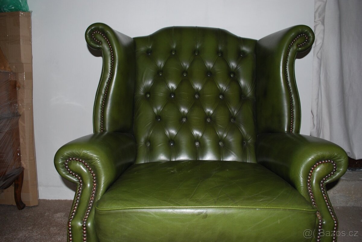 CHESTERFIELD-SPRINGVALE HIGH/BACK/WING CHAIR - 2