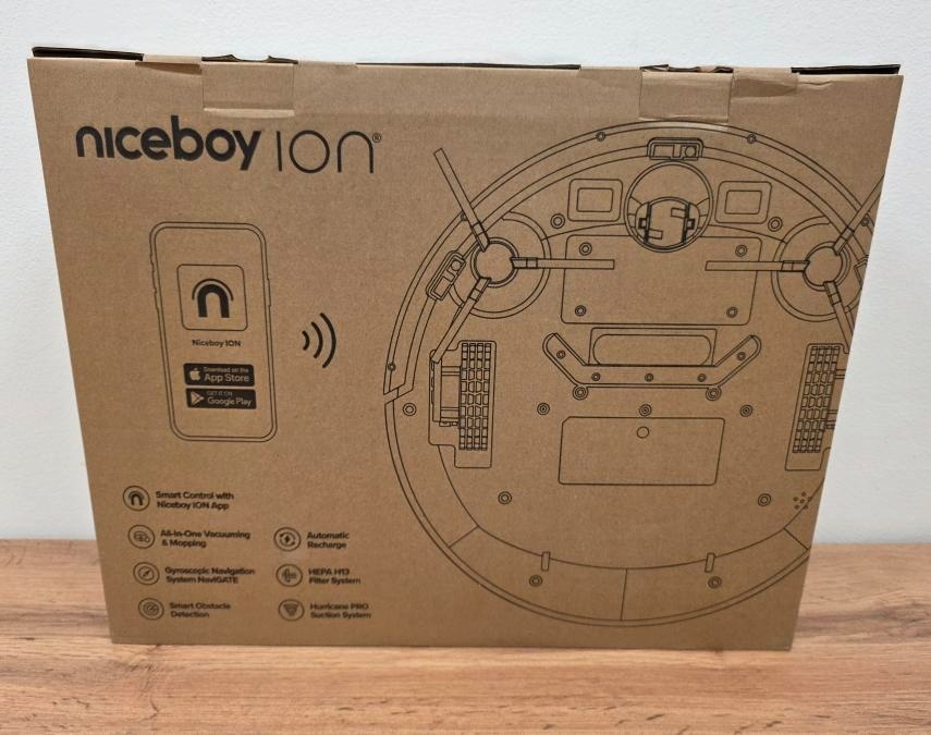 Robotický vysavač Niceboy ION Charles i4 White - 2