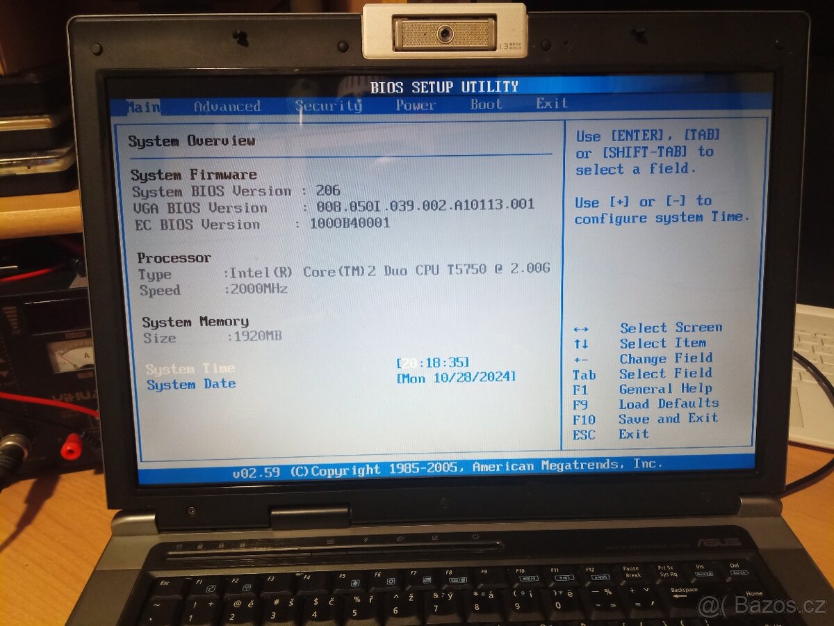 21...Asus F5RL - 2