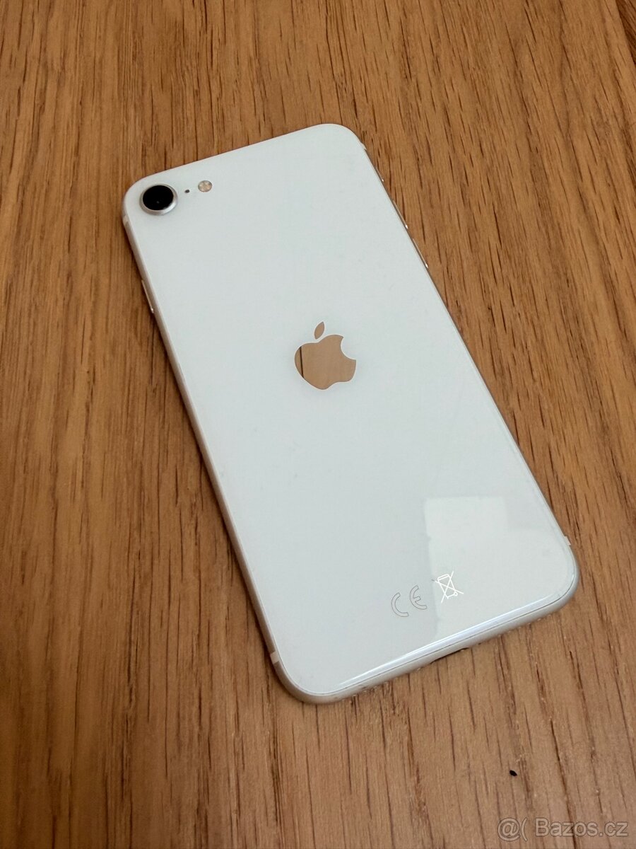 iPhone SE 2. generace (model A2296), 128 GB, bílá barva - 2