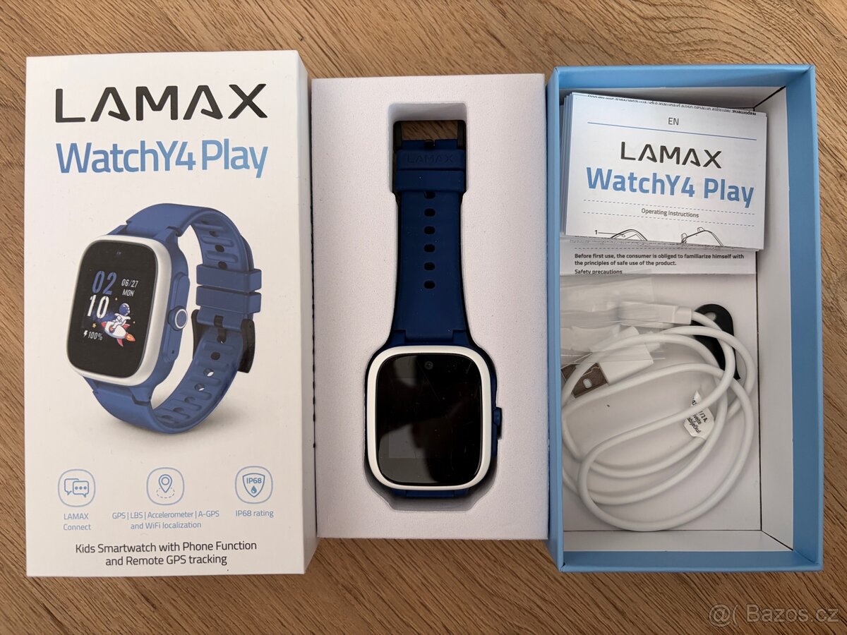 Lamax WatchY4 Play v záruce 1 rok - 2