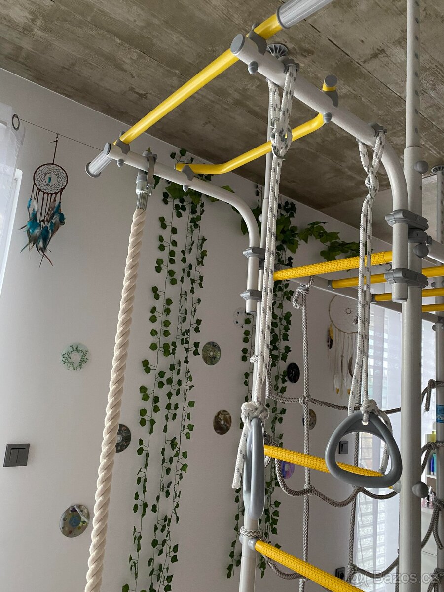 Prolézačka s ručkovacím žebříkem MINOTAUR, rozpěrná - 2