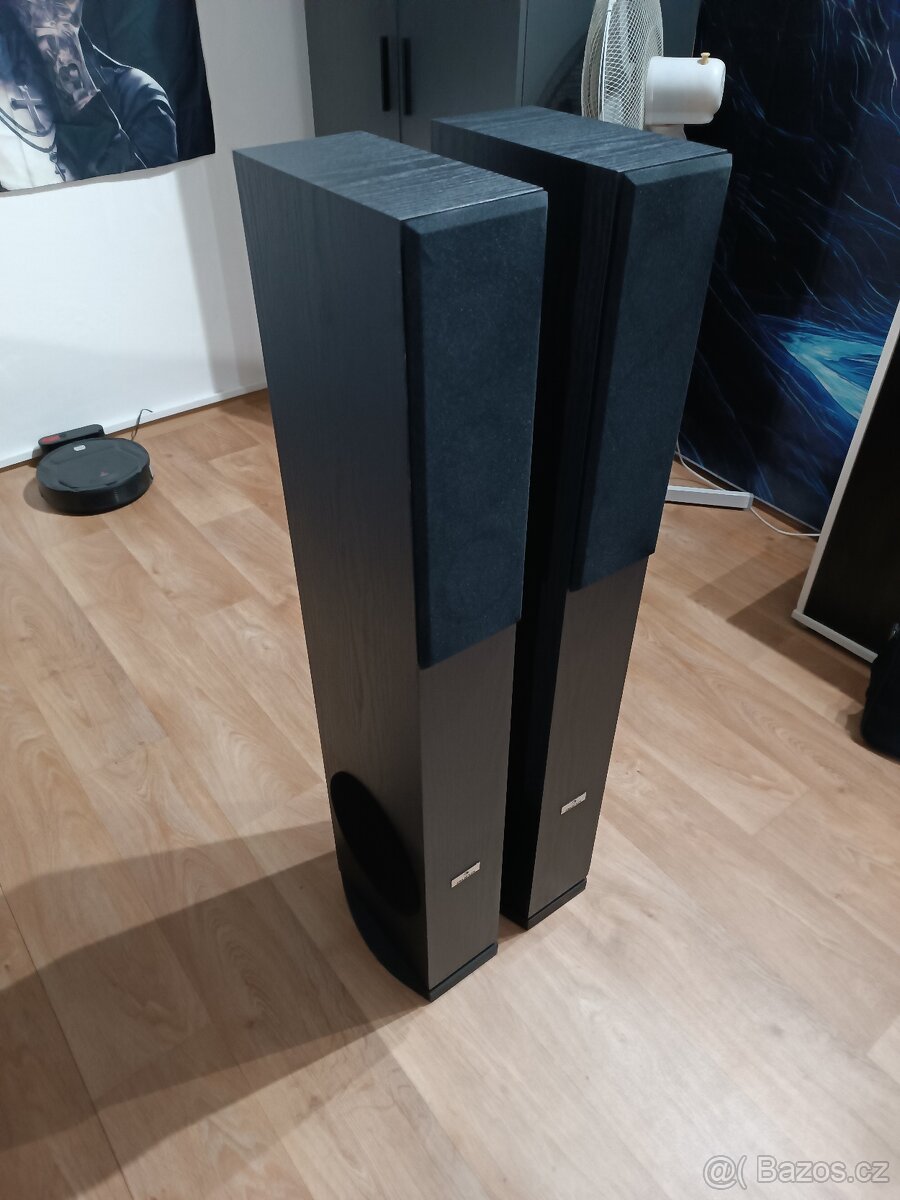 Auna Line 4707 + subwoofer + střed. repro AQ Tango 81 - 2