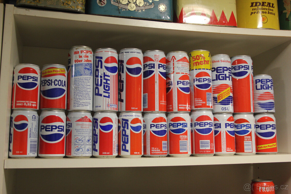 STARÉ PLECHOVKY LIMO, PIVO Z 90 LET - SBÍRKA 530 KS - 2