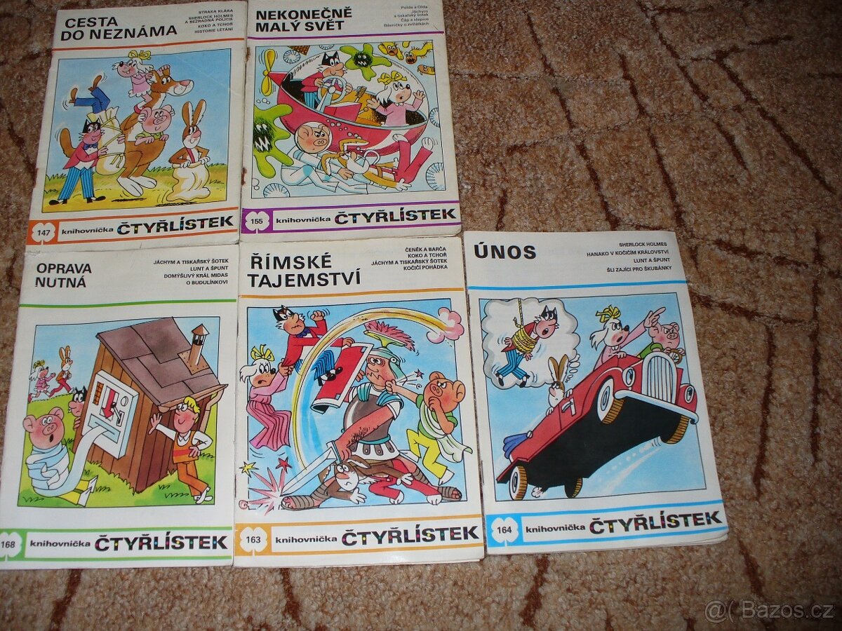 časopisy čtyřlístek - 2