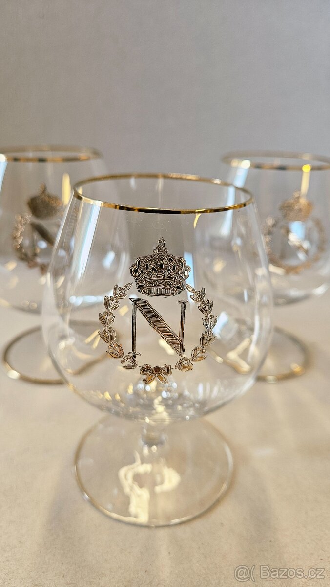 Napoelonky sklenice na koňak 5ks - 2