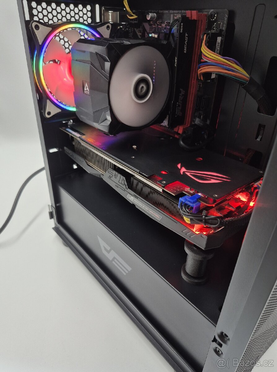 Herní PC i5-8400 / RX 580 8GB / 16GB RAM / NVMe+HDD - 2