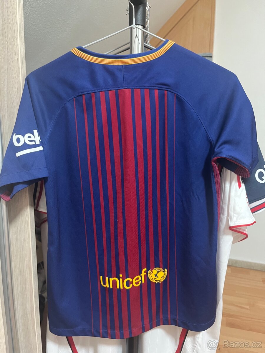 Fotbalový dres FC Barcelona domácí 2017/18 - 2