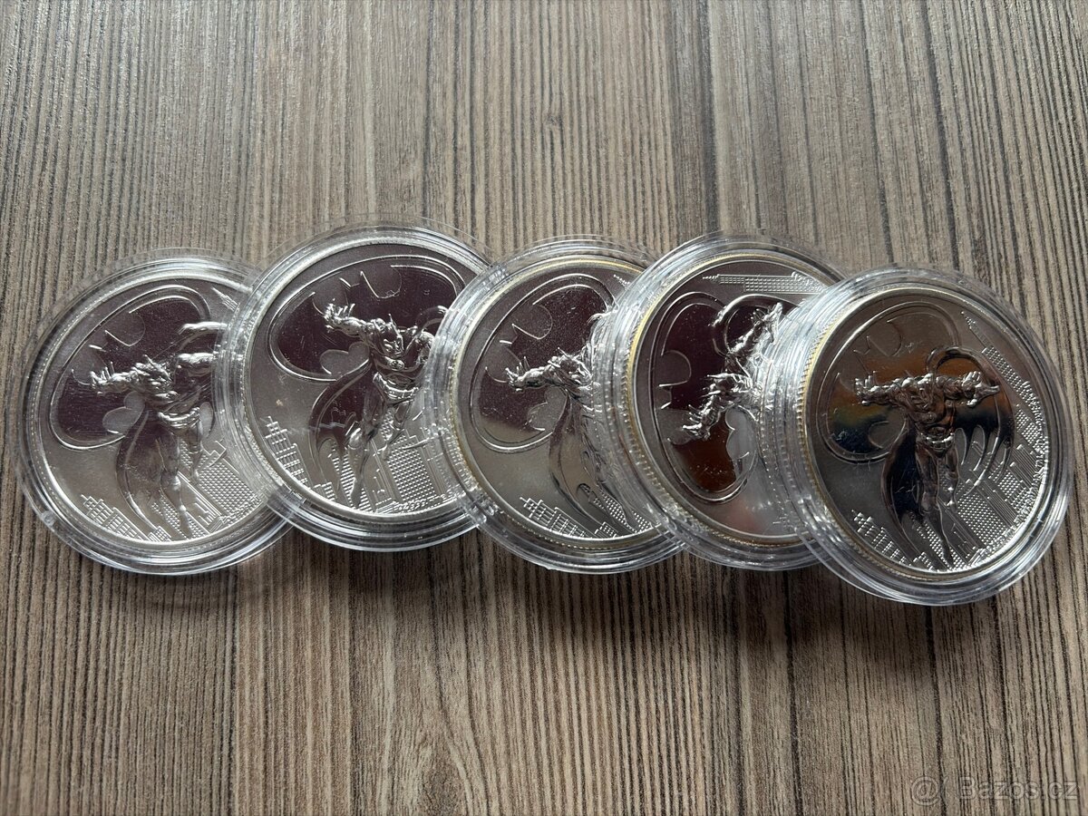 1oz stříbrná mince DC Comics Niue Batman 2021 - 2