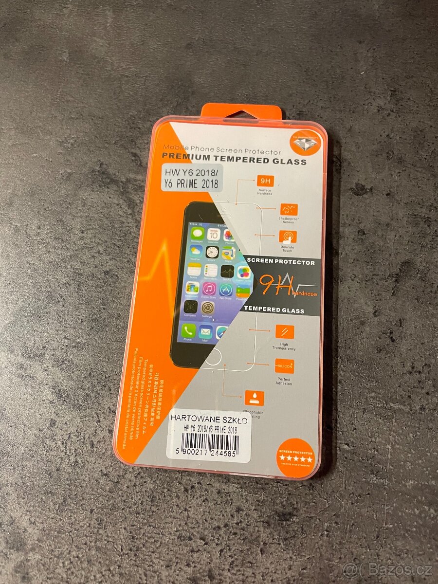 Tvrzení sklo a modrý zadní ochranný obsl - 2