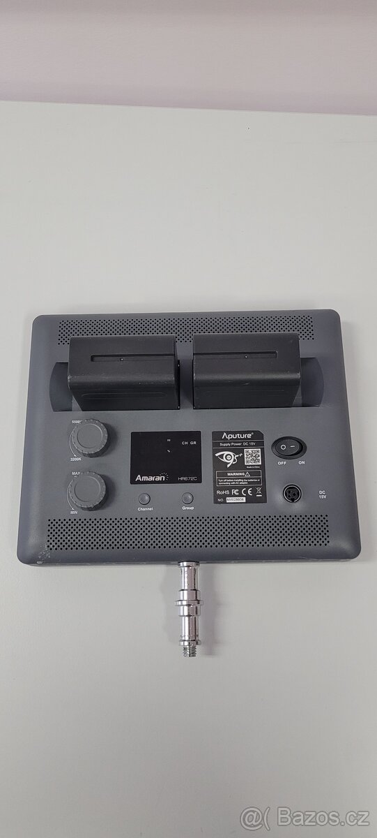 Přenosné LED panelové světlo Aputure Amaran HR672C - 2