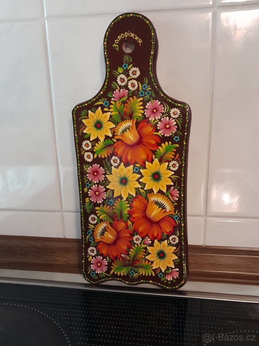 Malované prkýnko, dekorace - 2