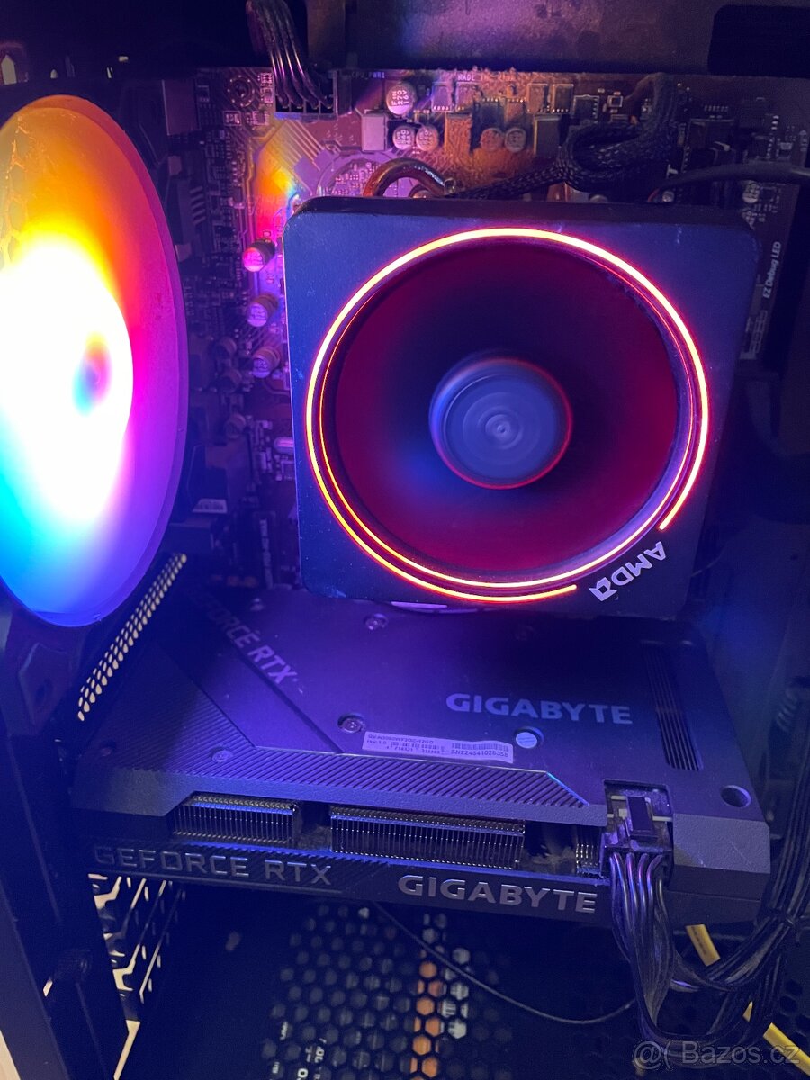 Herní stolní PC-Ryzen 5 5600x,RTX 3060 OC 12GB,32GB RAM,512G - 2