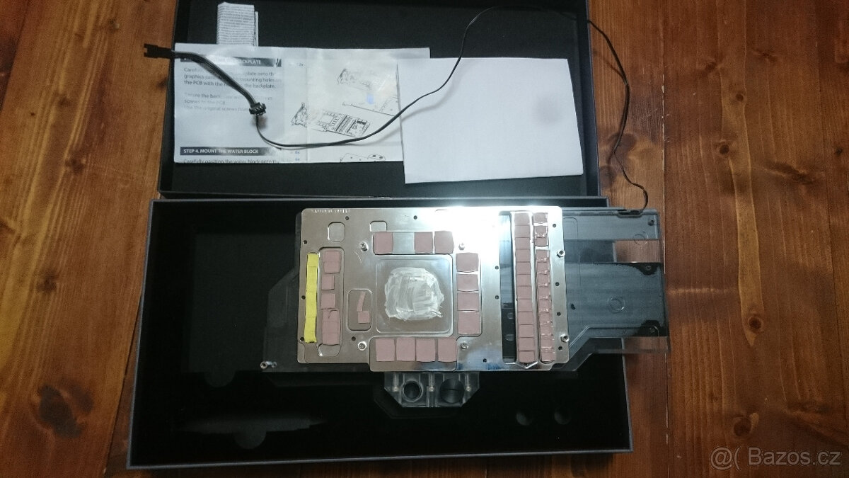 Wodní blok Phanteks Glacier G2080TI, RTX 2080 a TI Asus Rog - 2