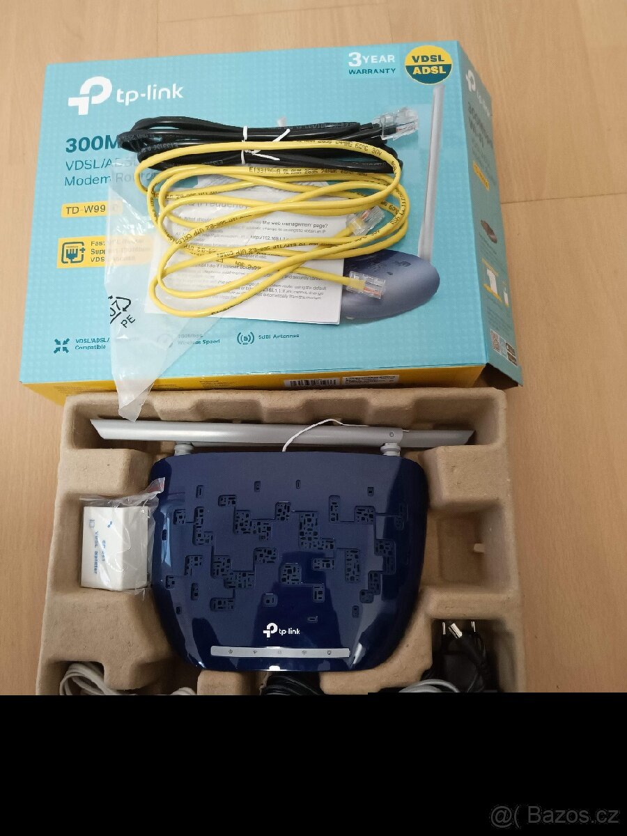 Prodám WiFi router modem TP-link - 2