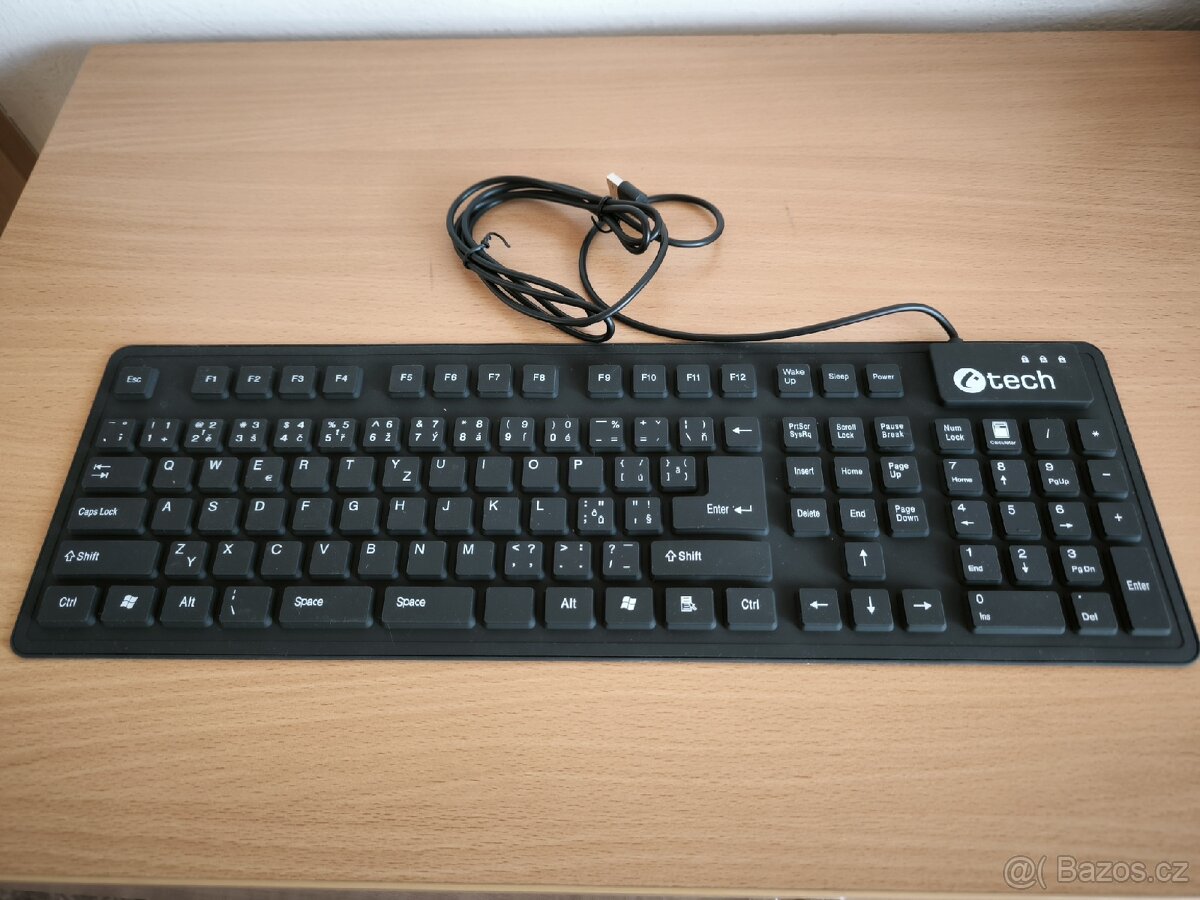 Flexibilní klávesnice C-tech FK-01 - 2