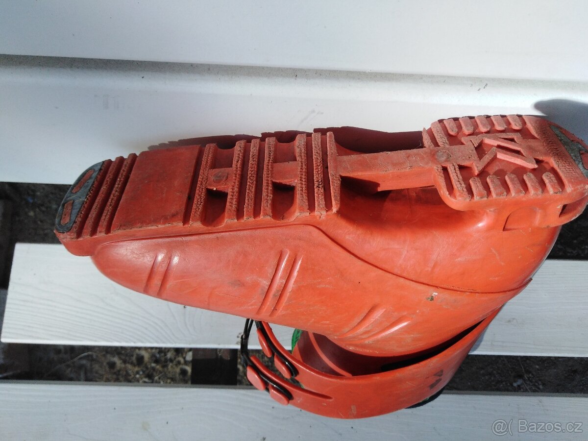 Retro lyžařské boty. - 2