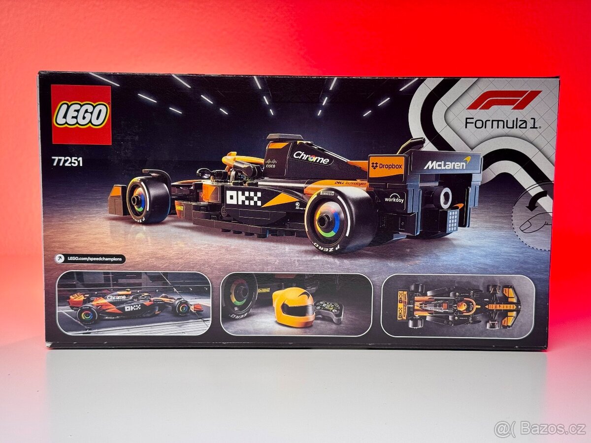 LEGO® Speed Champions 77251 Závodní auto McLaren F1 - 2
