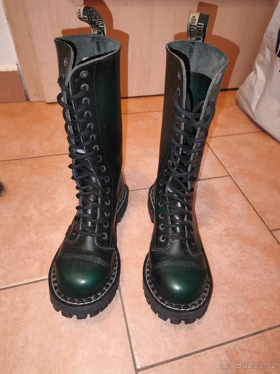 Kožené boty 38/39 - Steel (Exe) - 2