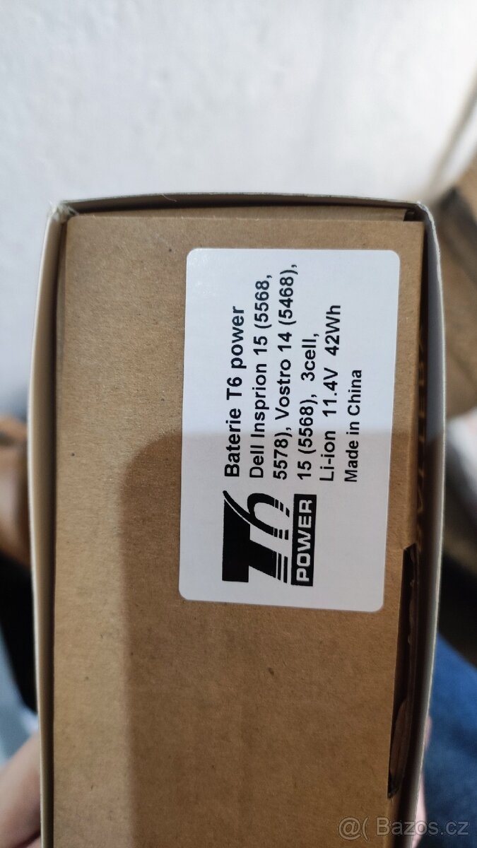 Baterie T6 dell vostro 5480 - spatna koupe - 2