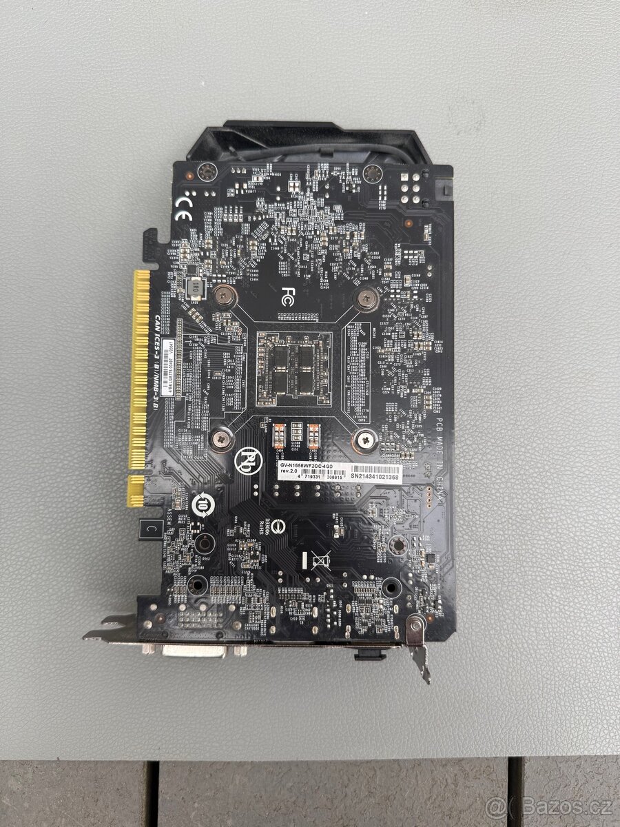 Grafická karta GTX 1650 - 2