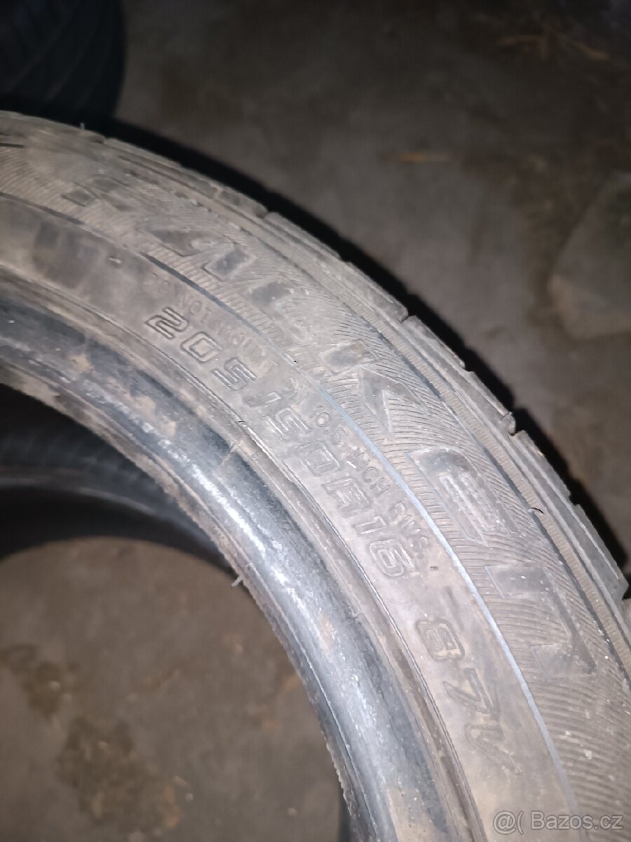 2ks Letní pneu 205/50 - 2