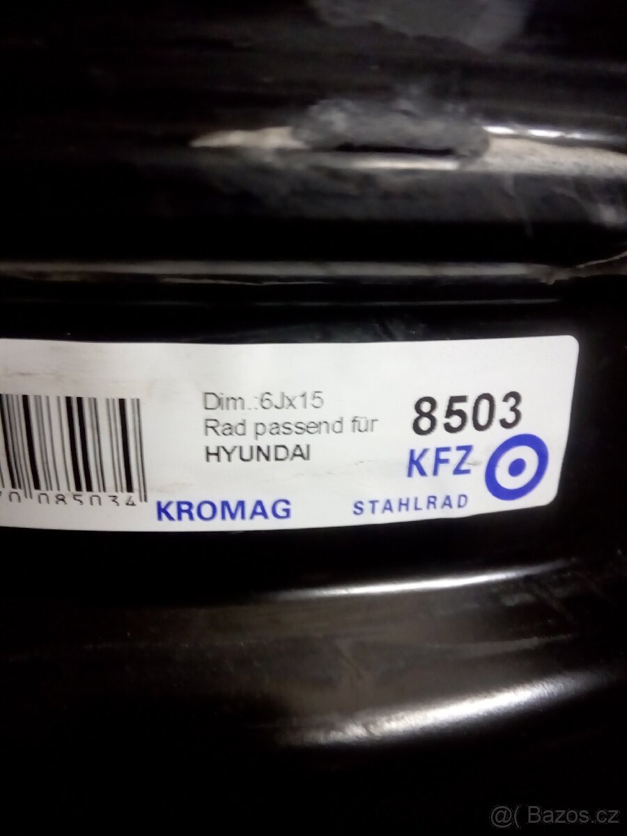 Plechové disky. ,,15'' - 2