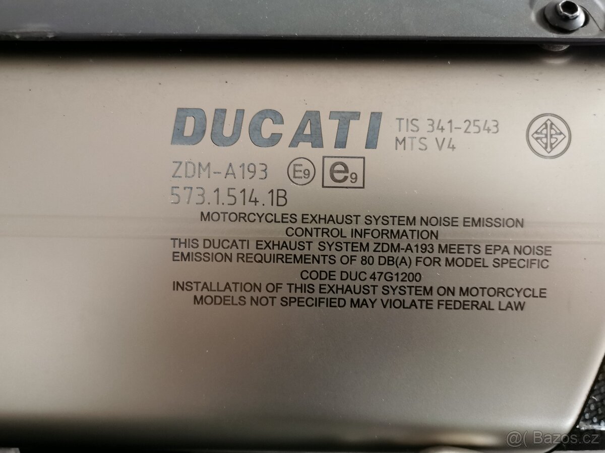 Akrapovic ducati multistrada v4 - 2