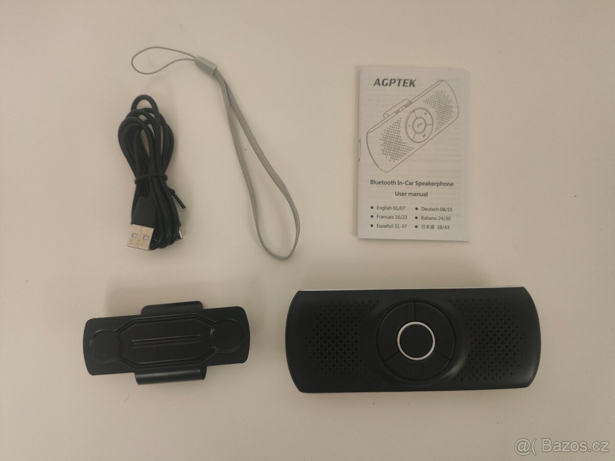 #241 Bluetooth handsfree do auta AGPTEK - 2