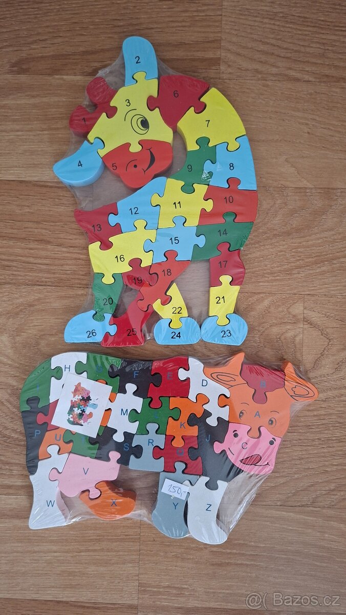 Dřevěné puzzle - 2